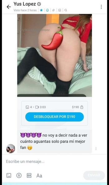 Full leaked Yus lopez private onlyfans photo
